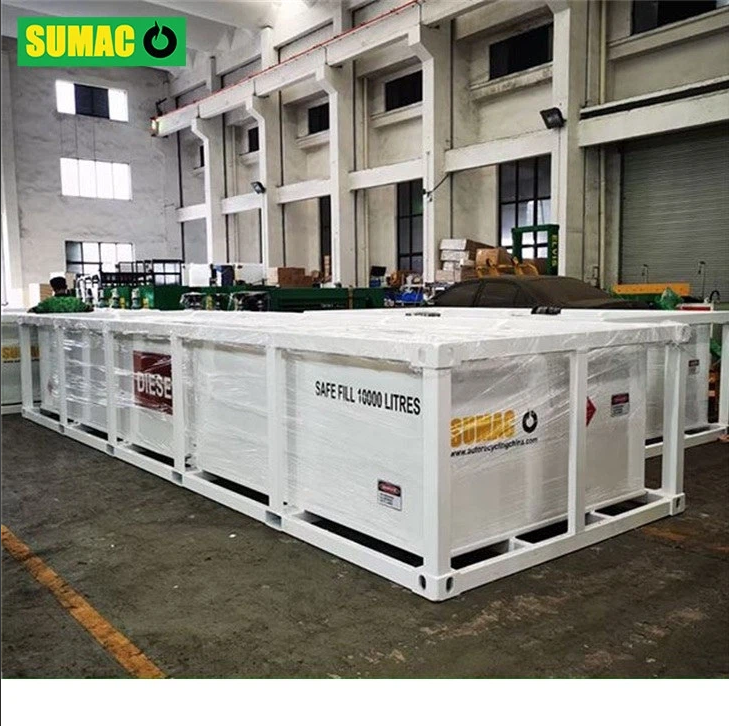 Structural features of oil storage tank