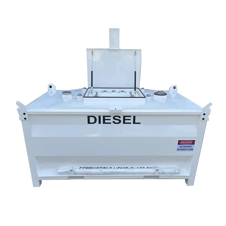Is the diesel storage tank structurally stable