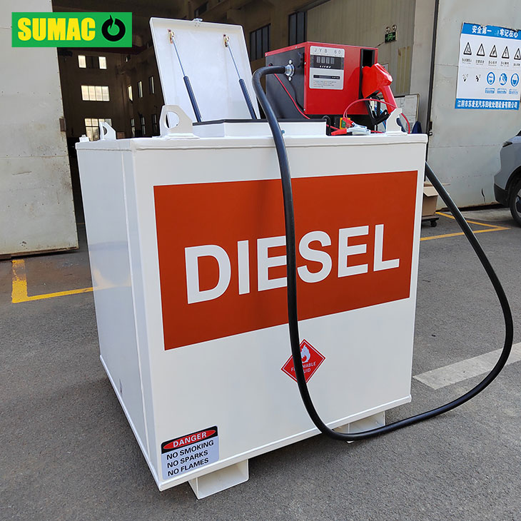 How to transport a double wall fuel tank