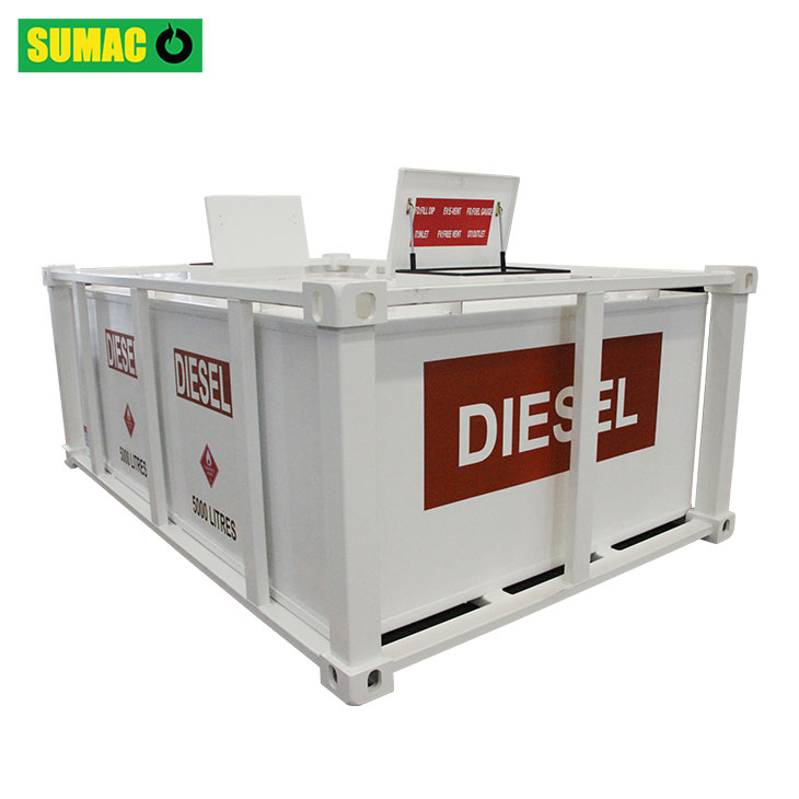 What is the working principle of portable diesel fuel storage tanks