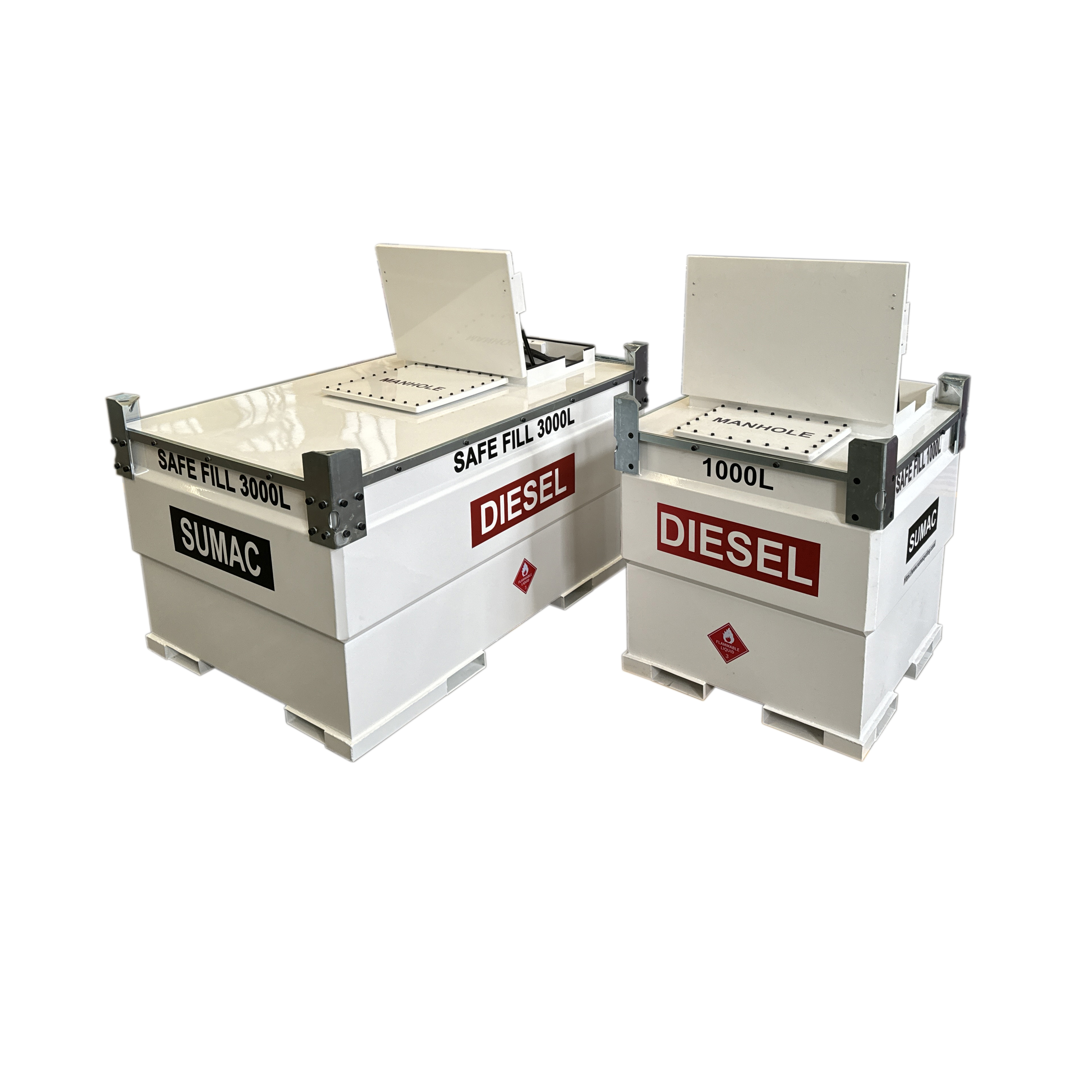 What safety standards do double wall fuel tanks comply with
