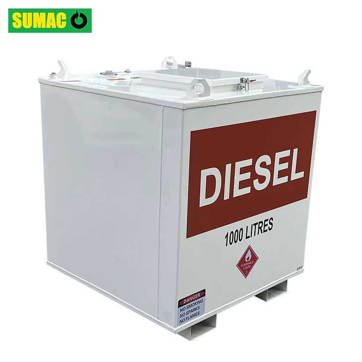 What are the primary applications for portable diesel tanks