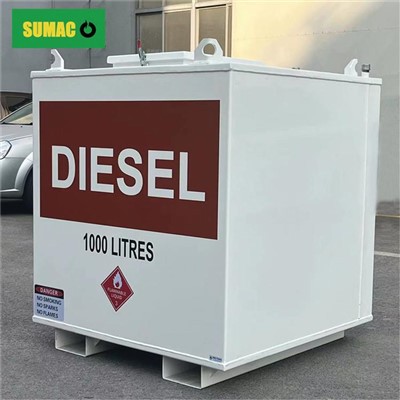 1000 Liter Customized Double Wall Steel Bunded Fuel Tank