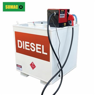 1000 Liter Self Bunded Fuel Tank With Pump