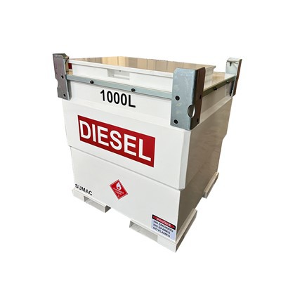 1000L Portable Double Wall Fuel Diesel Cube Tank