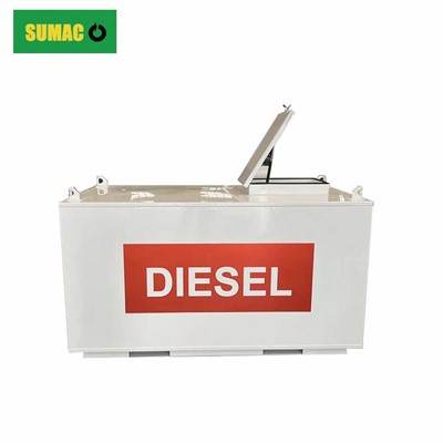 2000 Liters Carbon Steel Diesel Oil Fuel Tank