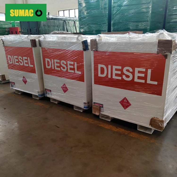 Packing of diesel tank