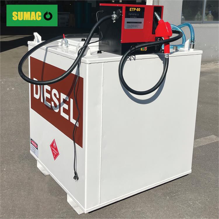 Diesel tank with pump3