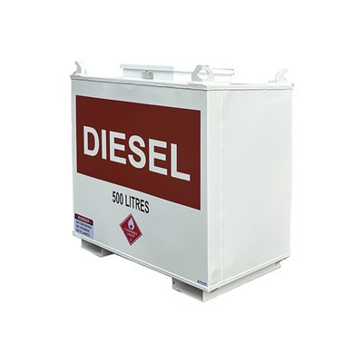 500 Liter Double Walled Self Bunded Diesel Tank