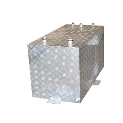 Aluminum Tank Industries AL55 Square Refueling Fuel Diesel Gasoline Tank 55 Gallon Capacity