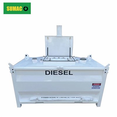 Carbon Steel Above Ground Self Bunded Diesel Fuel Ibc Tank