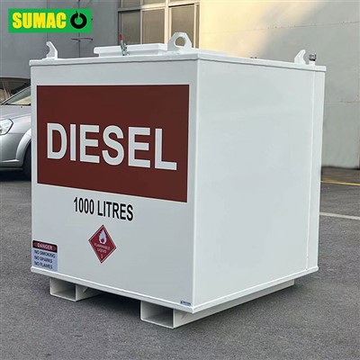 Double Wall Self Bunded Diesel Fuel Storage Cube Tank