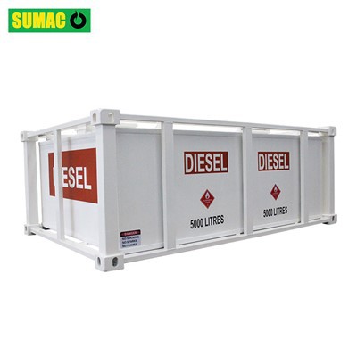 Double Wall Self Bunded Portable Oil Fuel Tanks Diesel Fuel Storage Tank