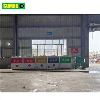 Flammable Petrol Storage Tank