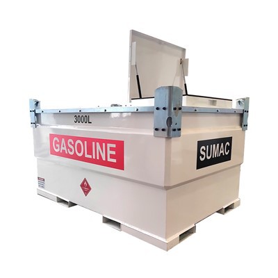 Mobile Gasoline Diesel Fuel Portable Storage Tank Steel Cube Fuel Station Storage Tank Steel Tank