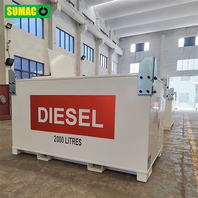 OEM/ODM Safety Double-wall Above Ground Oil Fuel Diesel Storage Cube Tank