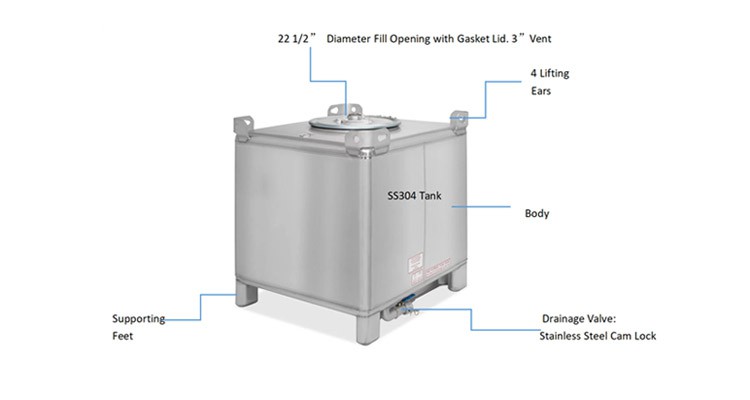 SS304 Tank 12