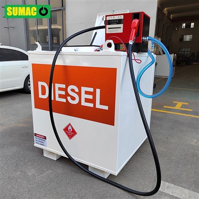 Portable Double Walled Fuel Diesel Tank With Pump