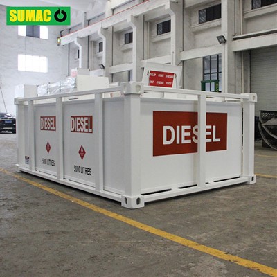 Portable IBC 5000 Liter Multi-Use Carbon Steel Diesel Fuel Storage Container Tank